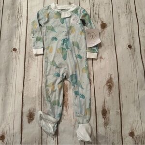 Burt’s bees watercolor sleeper nwt 6/9